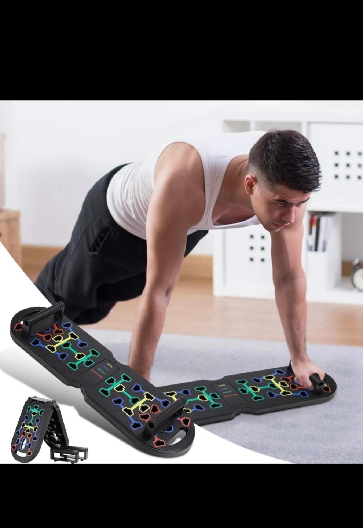 Planche de Pompes Multizone – Entraînement Ciblé, Résultats Précis